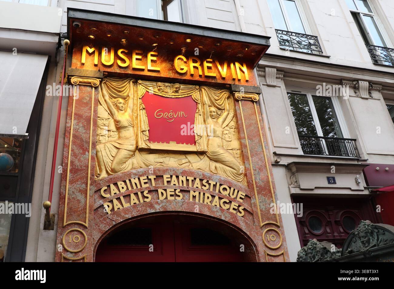 Museo Grévin, museo delle cere, città di Parigi, Ile de France, Francia Foto Stock