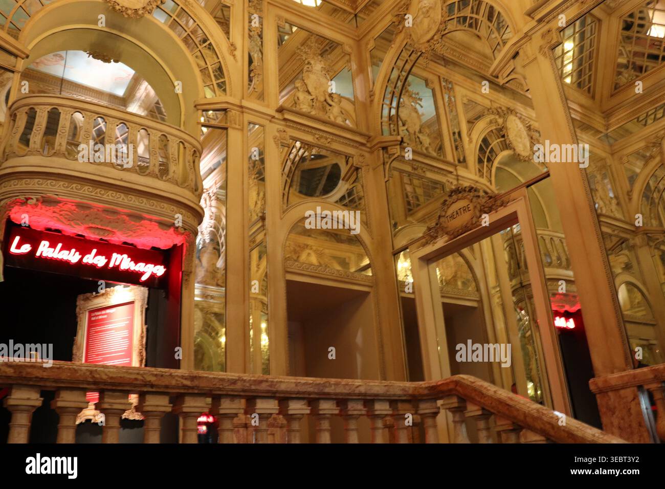 Museo Grévin, museo delle cere, città di Parigi, Ile de France, Francia Foto Stock