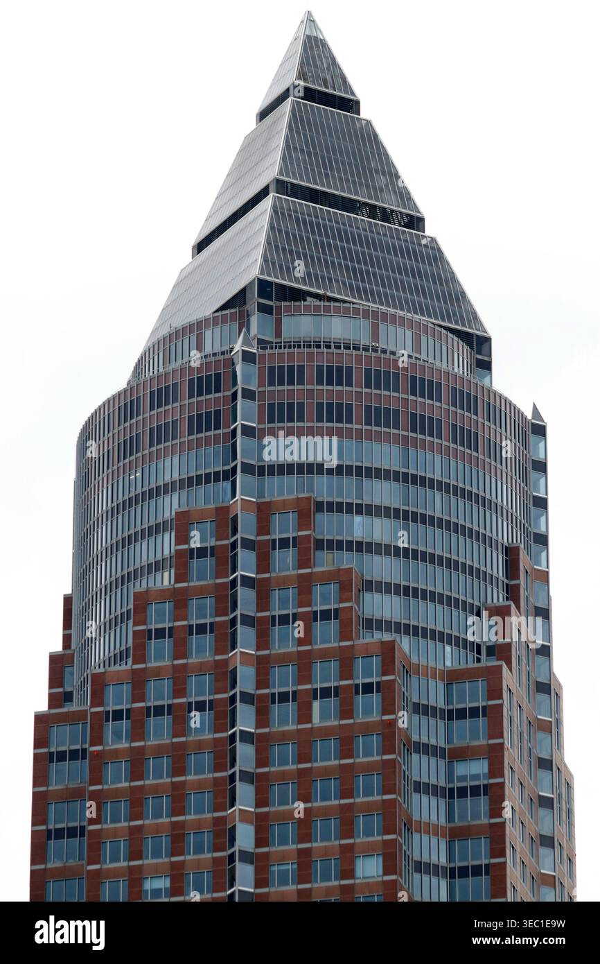Messeturm, Francoforte sul meno (nur fuer redaktionelle Verwendung. Keine Werbung. Referenzdatenbank: http://www.360-berlin.de. © Jens Knappe. Bildquelle Foto Stock