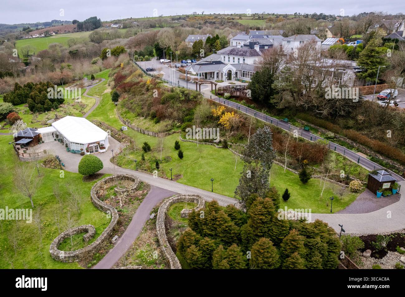 Fernhill House Hotel & Gardens. Clonakilty, West Cork, Irlanda. Foto Stock