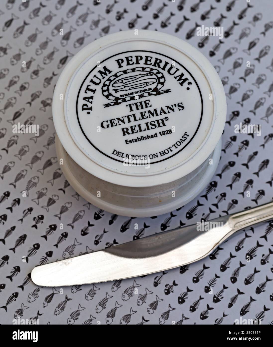 Gentleman's Relish - Patum Peperium, Inghilterra, Regno Unito. Foto Stock