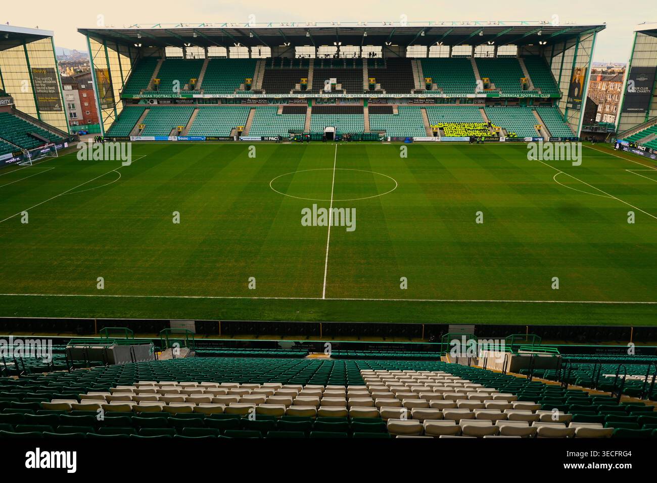 Hibernian FC vs Hearts FC 26.04.2026. Foto Stock