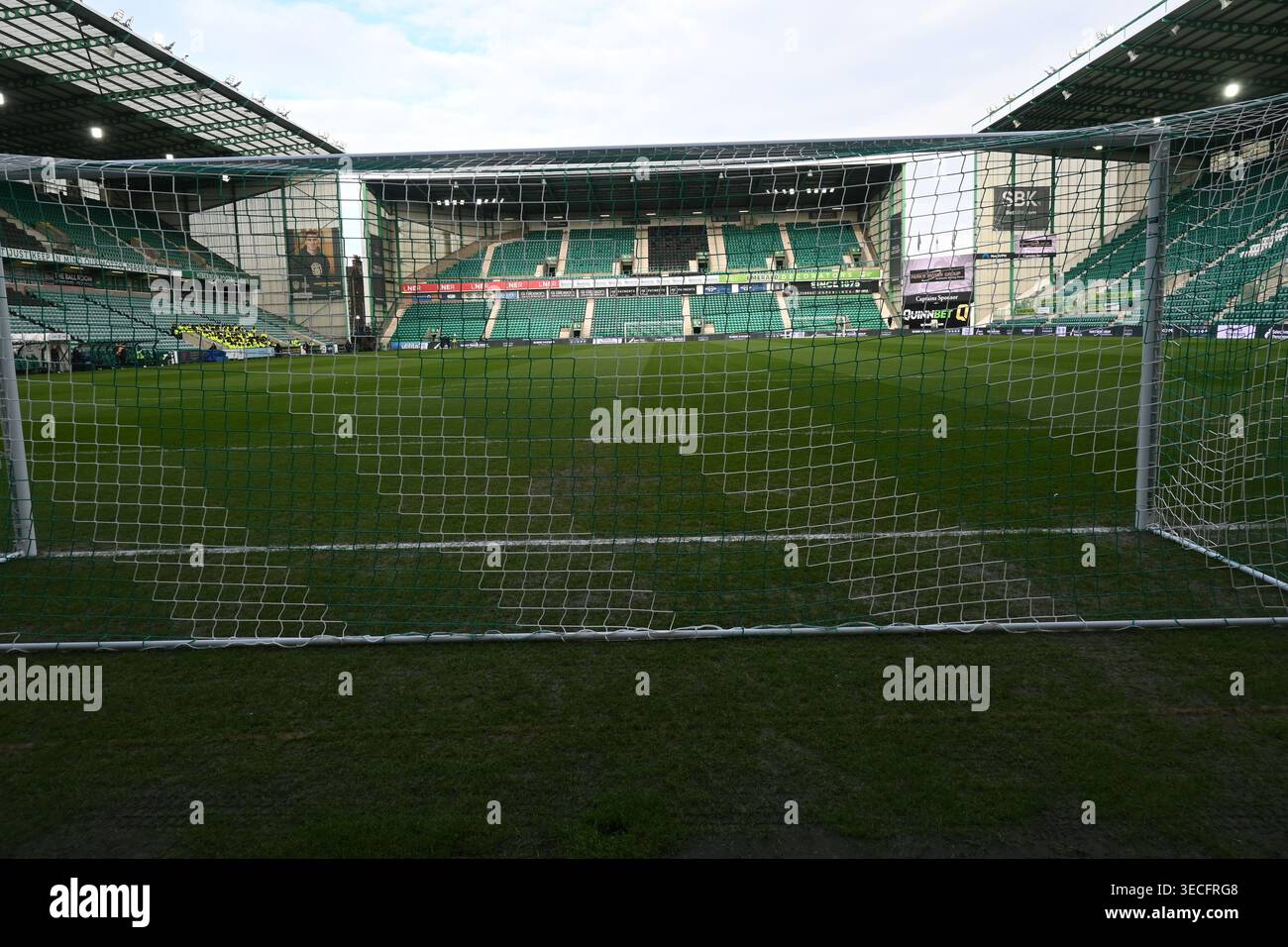 Hibernian FC vs Hearts FC 26.04.2026. Foto Stock