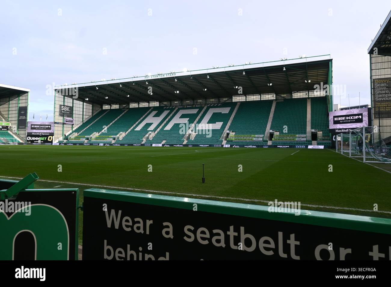 Hibernian FC vs Hearts FC 26.04.2026. Foto Stock