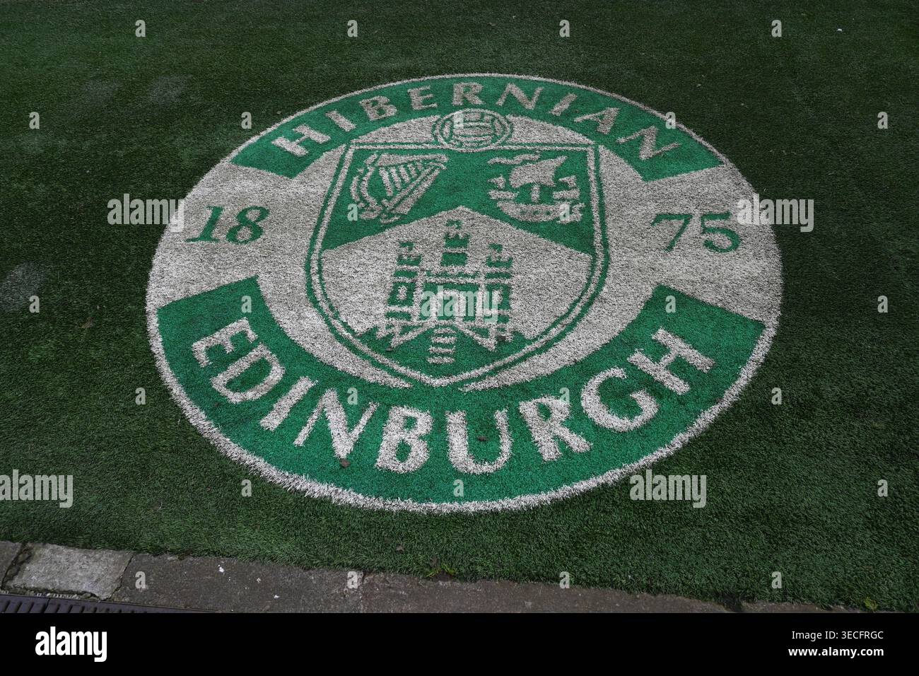 Hibernian FC vs Hearts FC 26.04.2026. Foto Stock