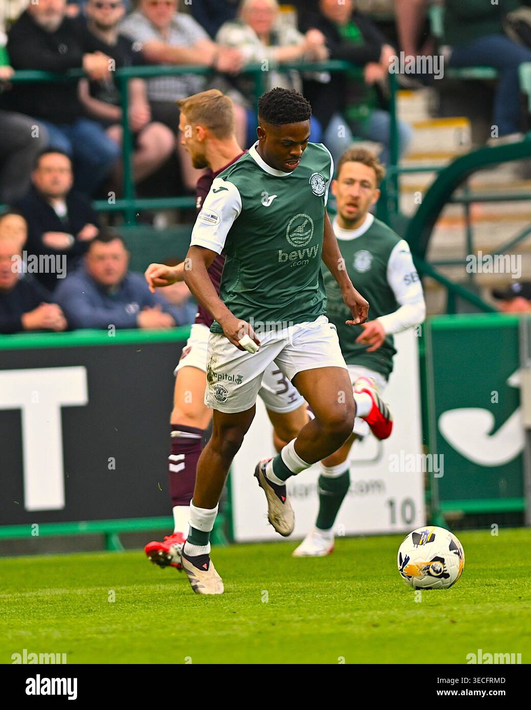 Hibernian FC vs Hearts FC - 26.04.2026. Foto Stock