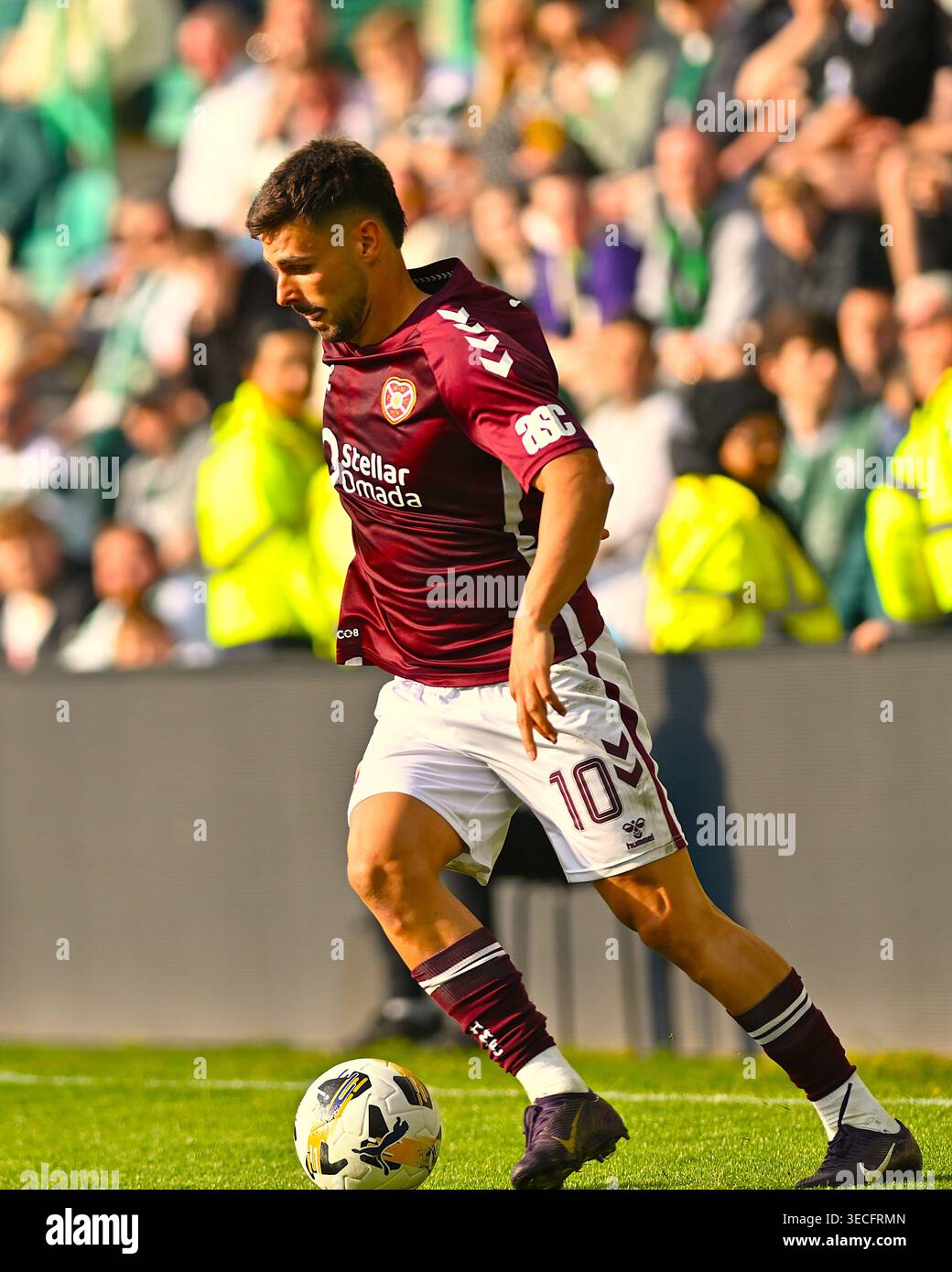 Hibernian FC vs Hearts FC - 26.04.2026. Foto Stock