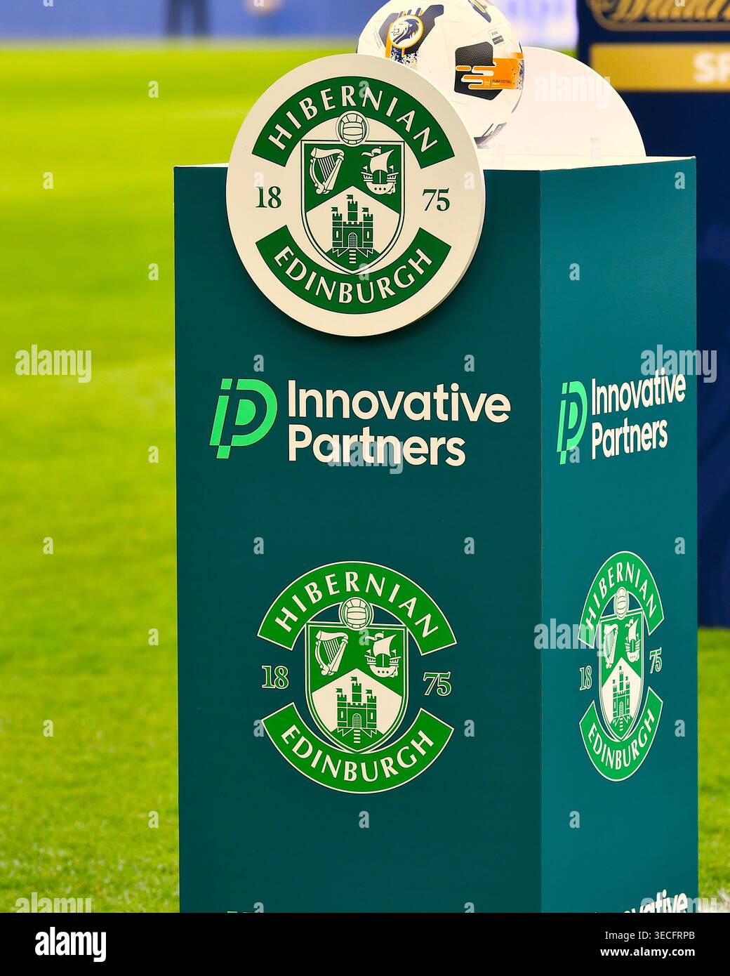 Hibernian FC vs Hearts FC 26.04.2026. Foto Stock