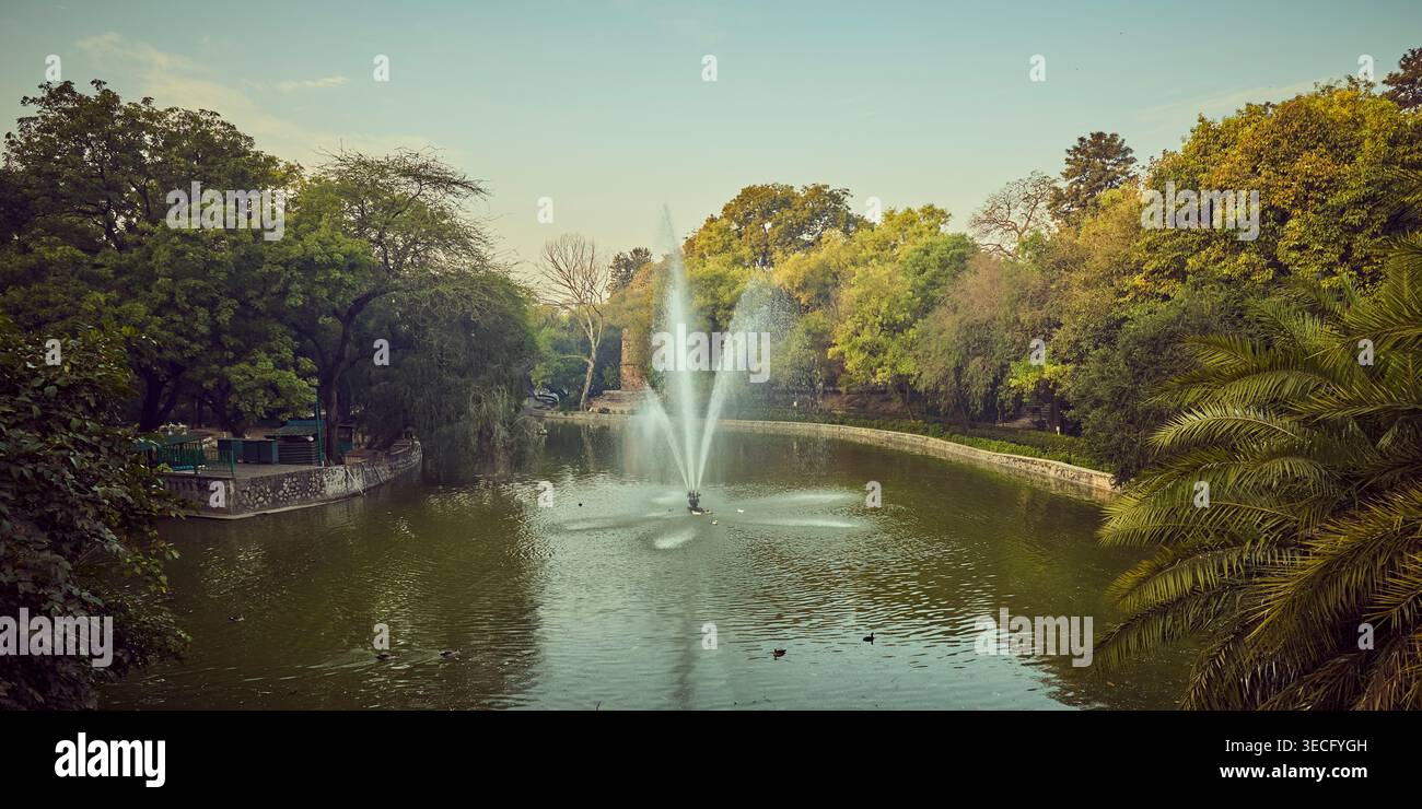 Parco pubblico lodhi Garden nella città di nuova Delhi, India Foto Stock