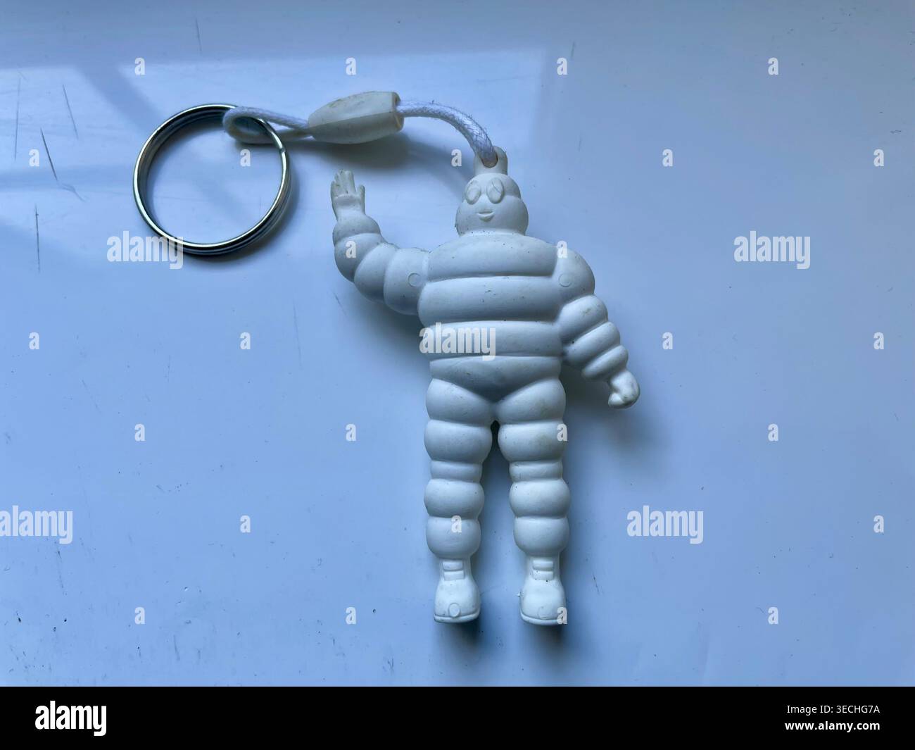 Portachiavi Michelin Man Foto Stock