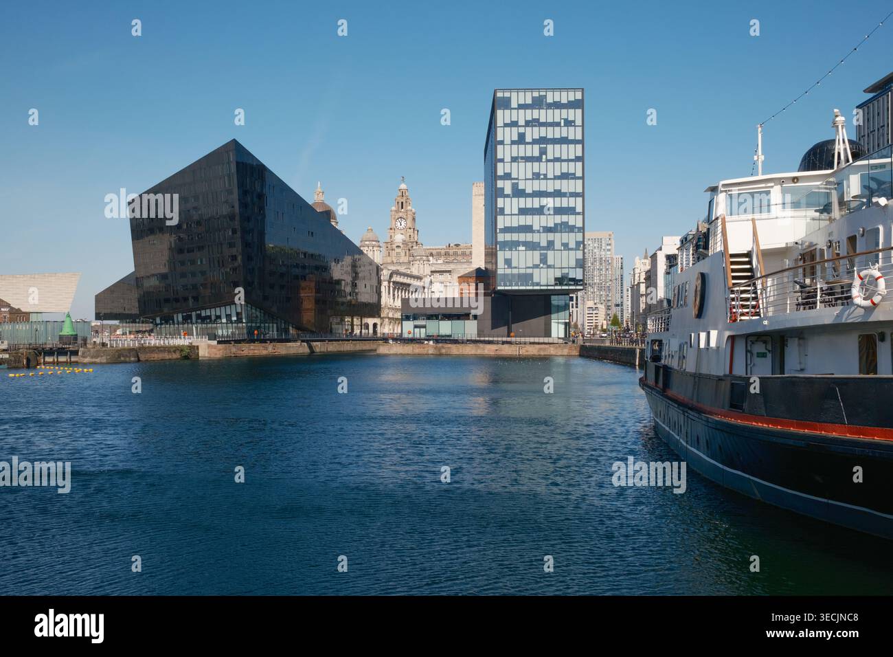 Il Royal Albert Dock, Liverpool Foto Stock
