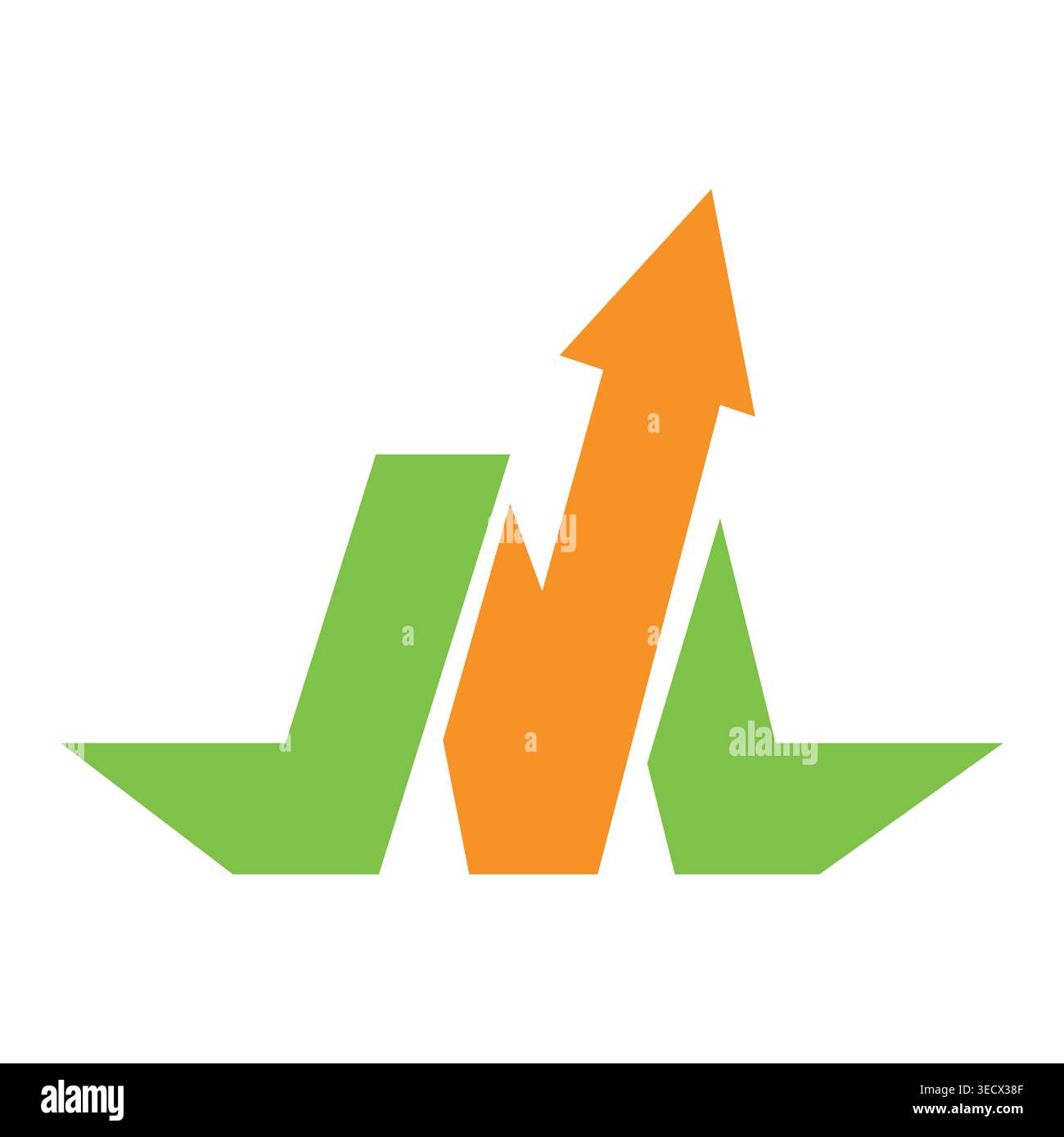 Design e branding del logo Letter W. Illustrazione Vettoriale