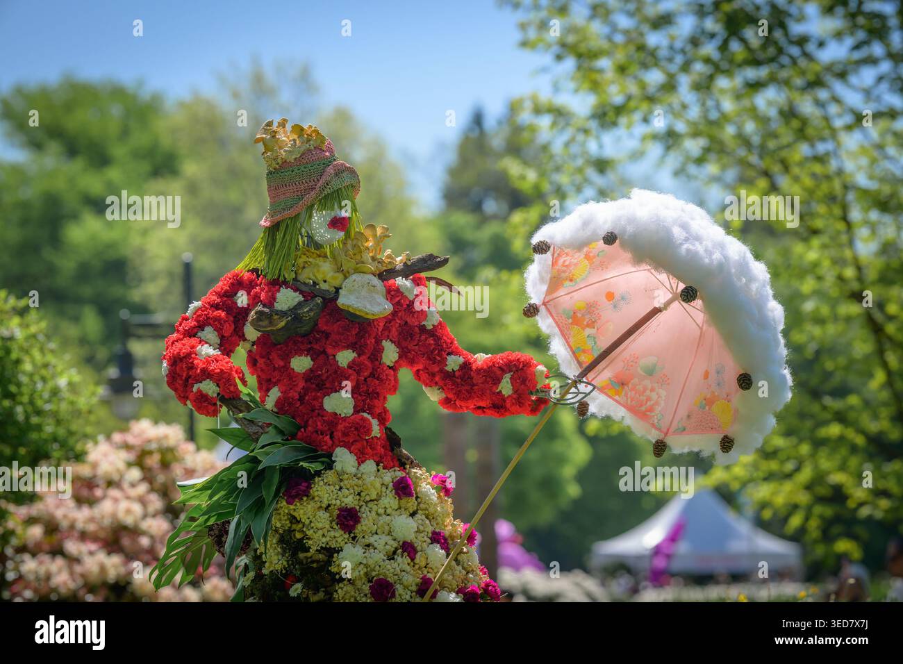 Vicki SiuThe Fungal Bloom, Burnaby Blooms, Deer Lake Park, Burnaby, British Columbia, Canada Foto Stock