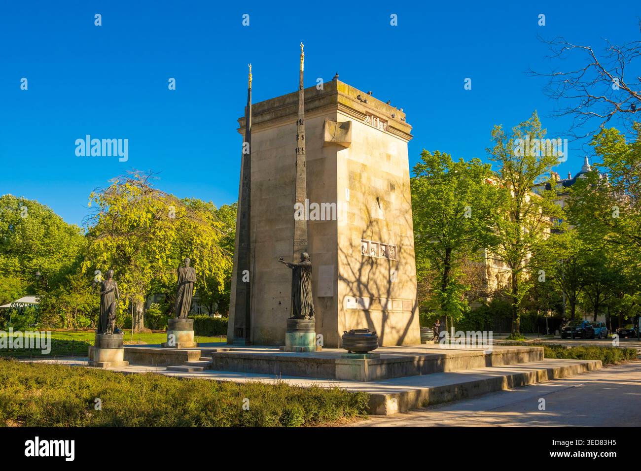 Francia, Parigi, giardino Champ de Mars, Monumento dei diritti umani Foto Stock