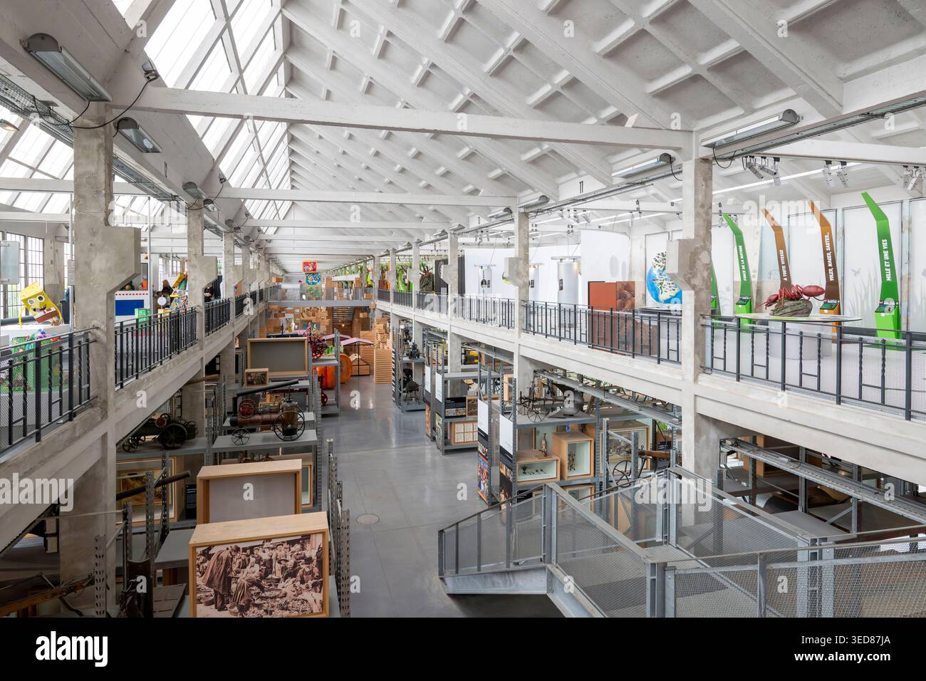 Francia, Pas de Calais, Arras, Cité Nature, centro culturale e scientifico dedicato all'alimentazione, all'agricoltura, alla natura e alla salute Foto Stock