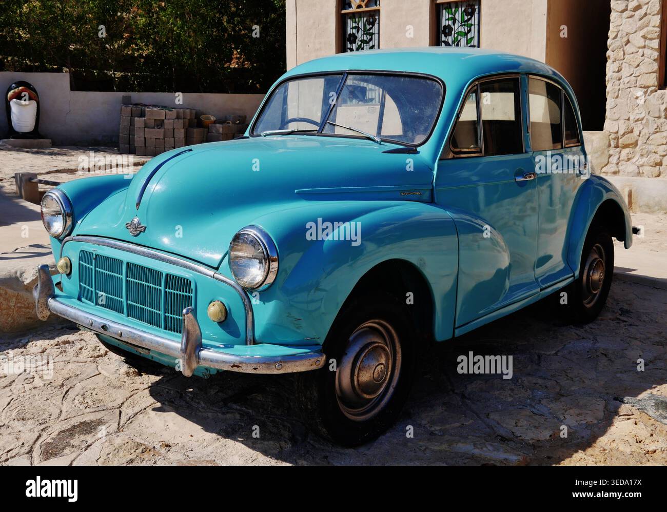 Al Aqah Classic Cars Museum, al Aqah, Emirato di Fujairah, Emirati Arabi Uniti, gennaio 2024 Foto Stock