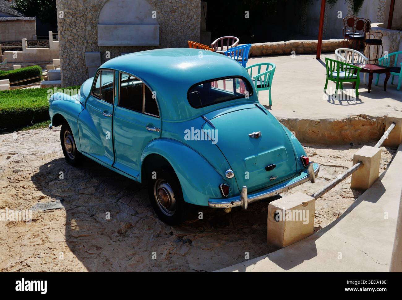 Al Aqah Classic Cars Museum, al Aqah, Emirato di Fujairah, Emirati Arabi Uniti, gennaio 2024 Foto Stock