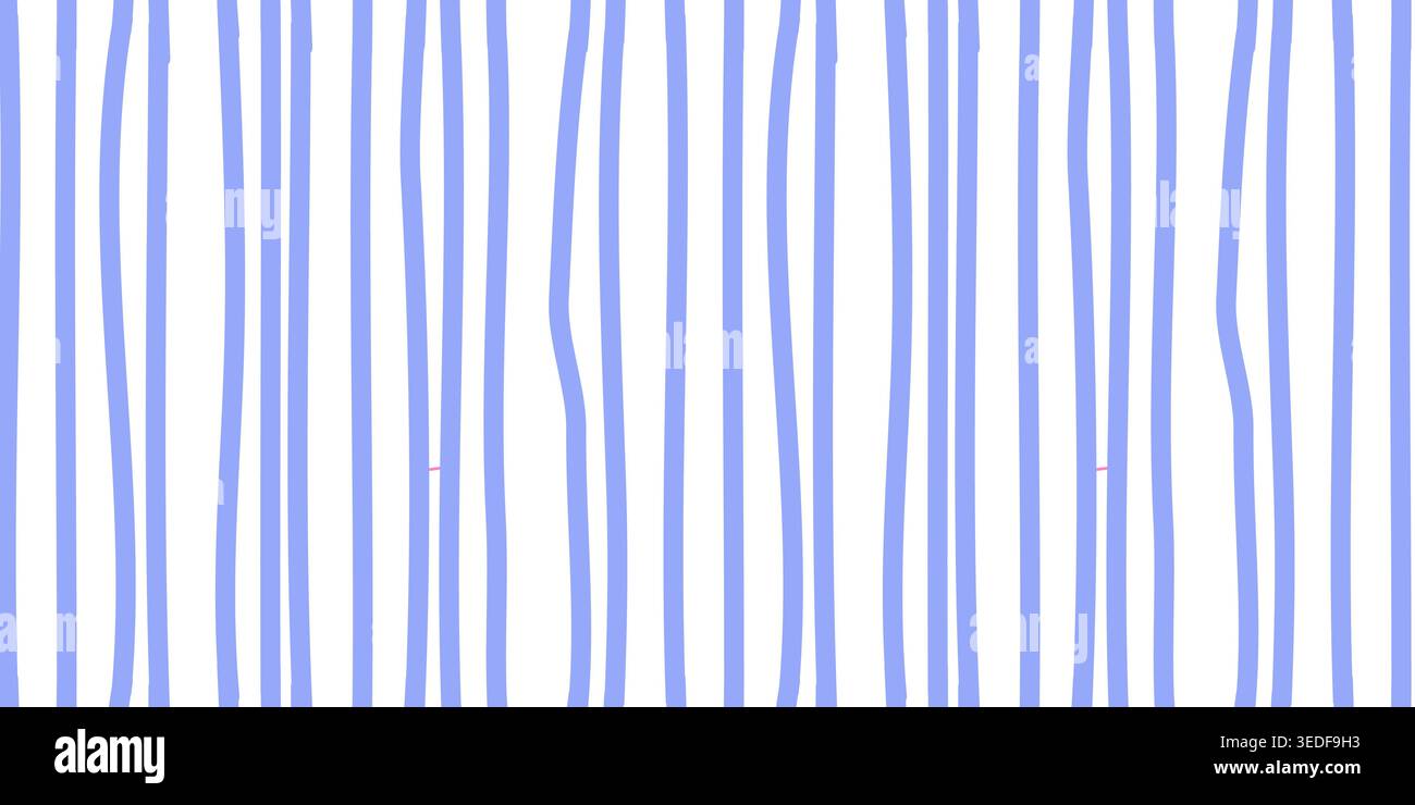 Sfondo a strisce blu acquerello per bambini, motivo pasquale, tessuto a scacchi per bambini, colore liniano a strisce Illustrazione Vettoriale