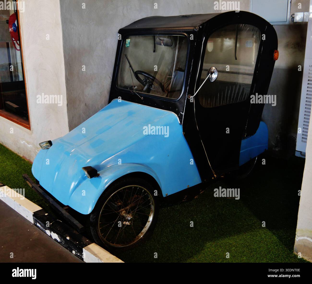 Al Aqah Classic Cars Museum, al Aqah, Emirato di Fujairah, Emirati Arabi Uniti, gennaio 2024 Foto Stock