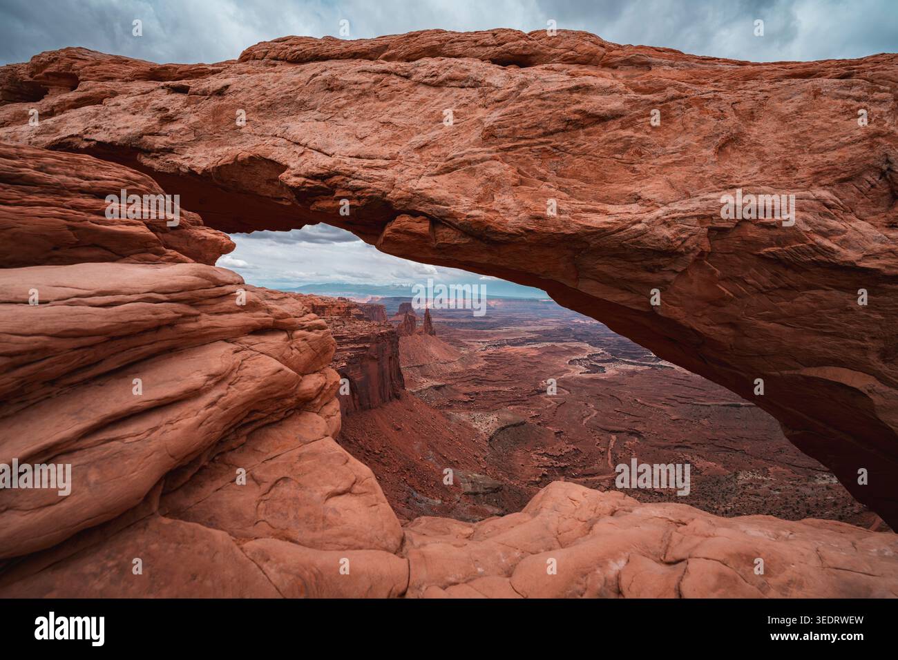 Mesa, Arch, Canyonlands National Park, Utah, Stati Uniti, ovest Foto Stock