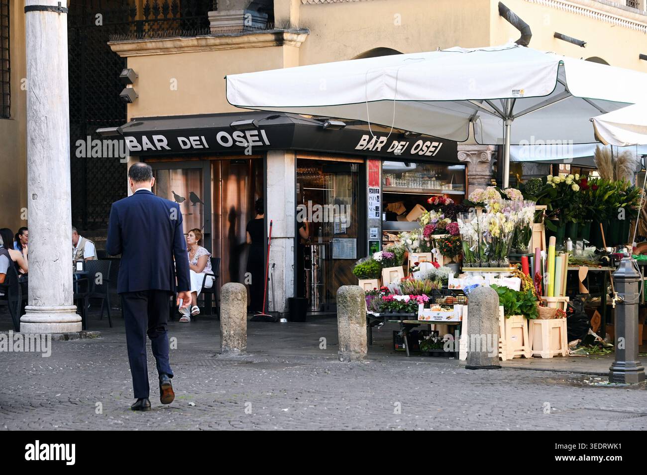 Markt a Padova, Venetien, Italien Foto Stock