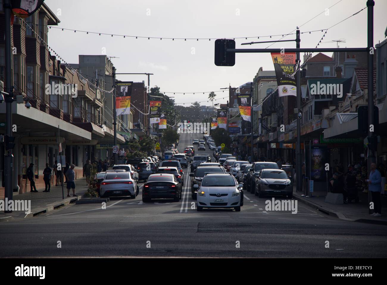Passeggiata costiera di Sydney che unisce città e oceano Foto Stock