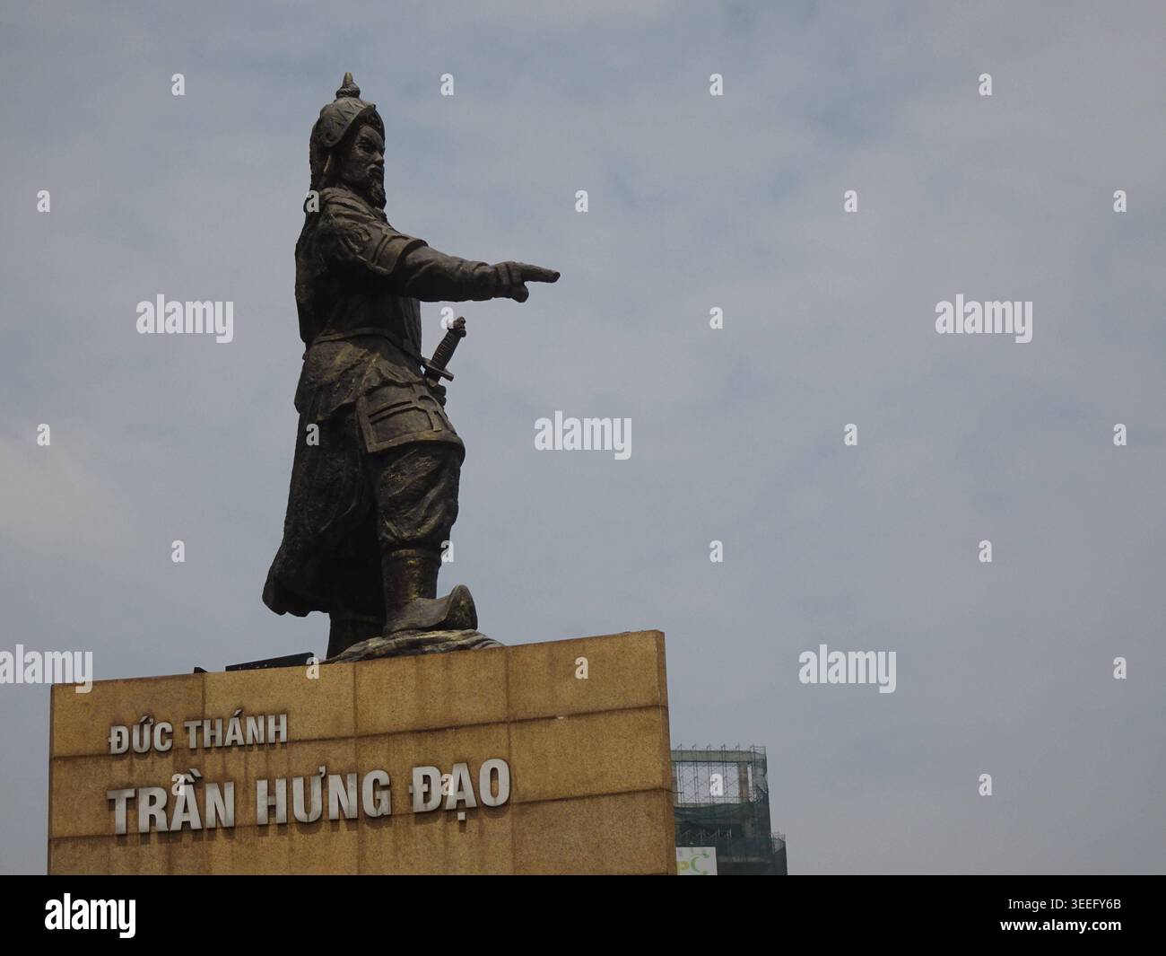 Tran Hung Dao, Denkmal, Saigon, ho chi Minh City, Vietnam, 2026, Manfred Siebinger *** Tran Hung Dao, Monumento, Saigon, ho chi Minh City, Vietnam, 2026, Manfred Siebinger Foto Stock