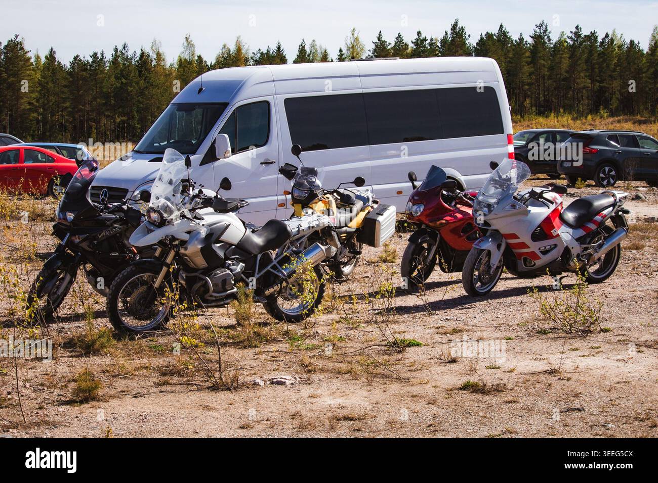 Finlandia 05.09.2026. Motociclette sportive. Foto Stock