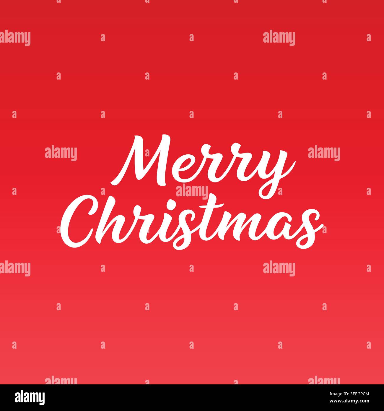 Buon Natale tipografia Vector elegante design scritto a mano per le feste Illustrazione Vettoriale