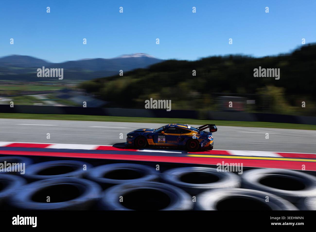 36 Arjun Maini (IND/HRT Ford Racing), Ford Mustang GT3 Evo, azione Foto Stock