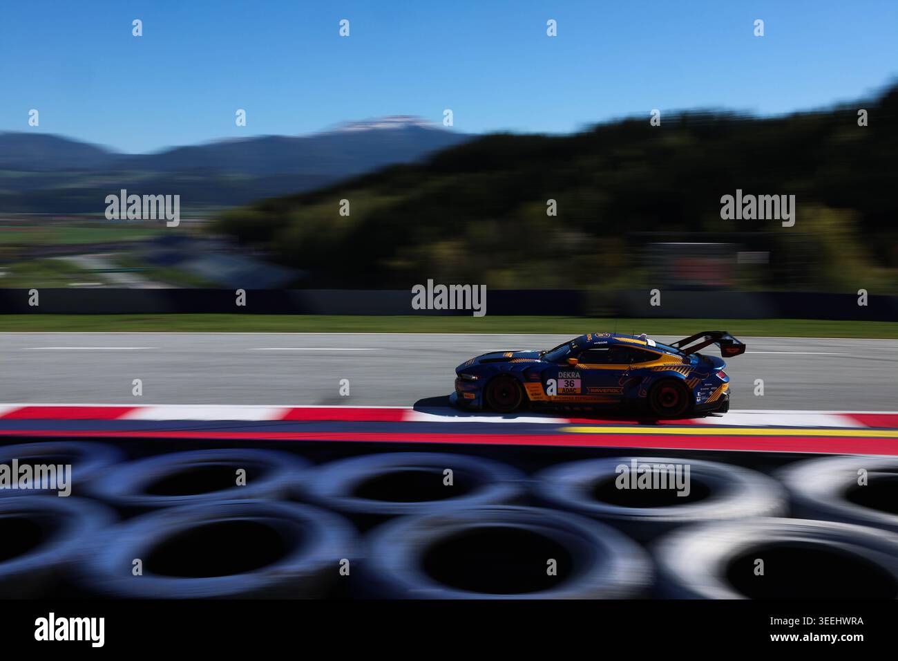 36 Arjun Maini (IND/HRT Ford Racing), Ford Mustang GT3 Evo, azione Foto Stock