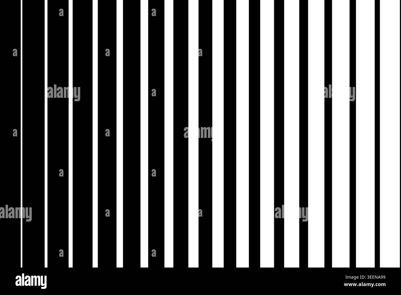 Sfondo a gradiente con strisce verticali a mezzitoni bianco e nero Illustrazione Vettoriale