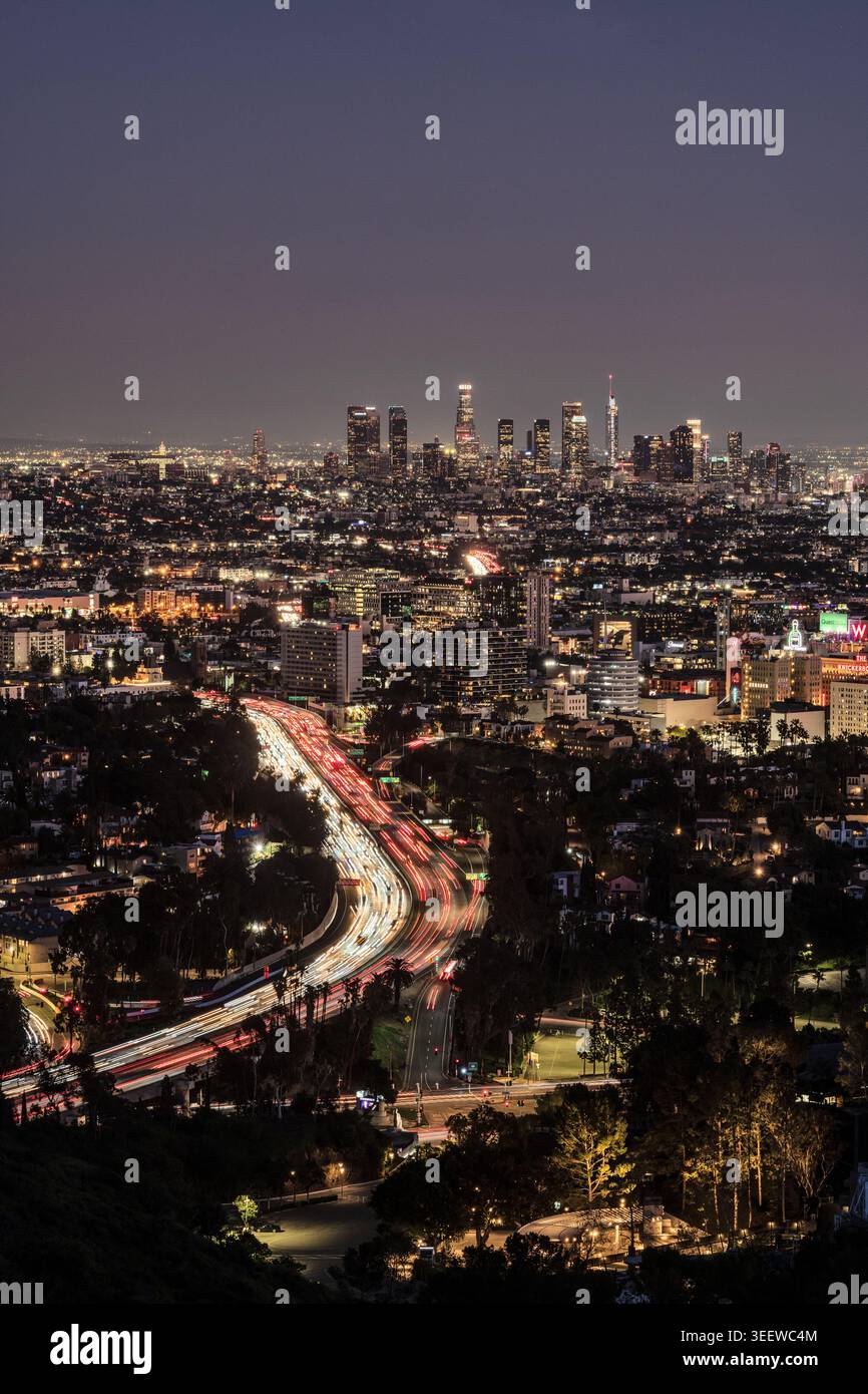 Hollywood blvd hollywood hills immagini e fotografie stock ad alta ...