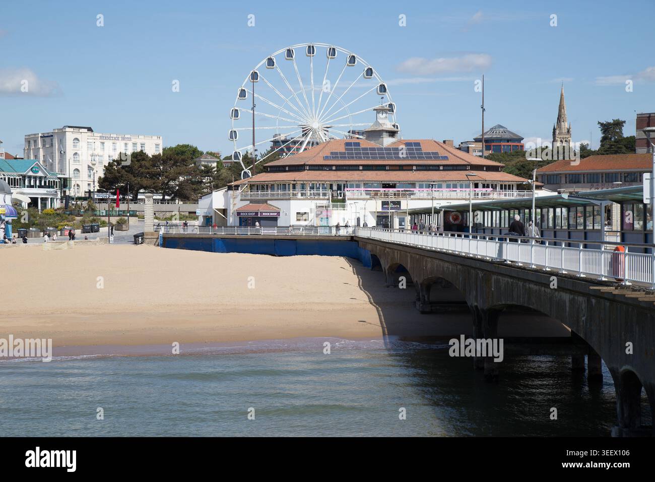 Bournemouth Pier Foto Stock