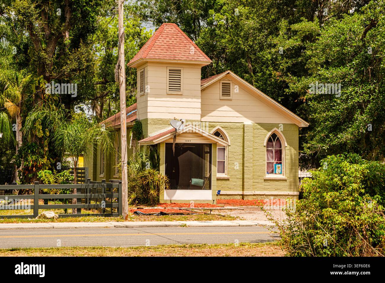 Residenza privata, East Dr Martin Luther King Jr Blvd, Plant City, Florida City, Florida Foto Stock