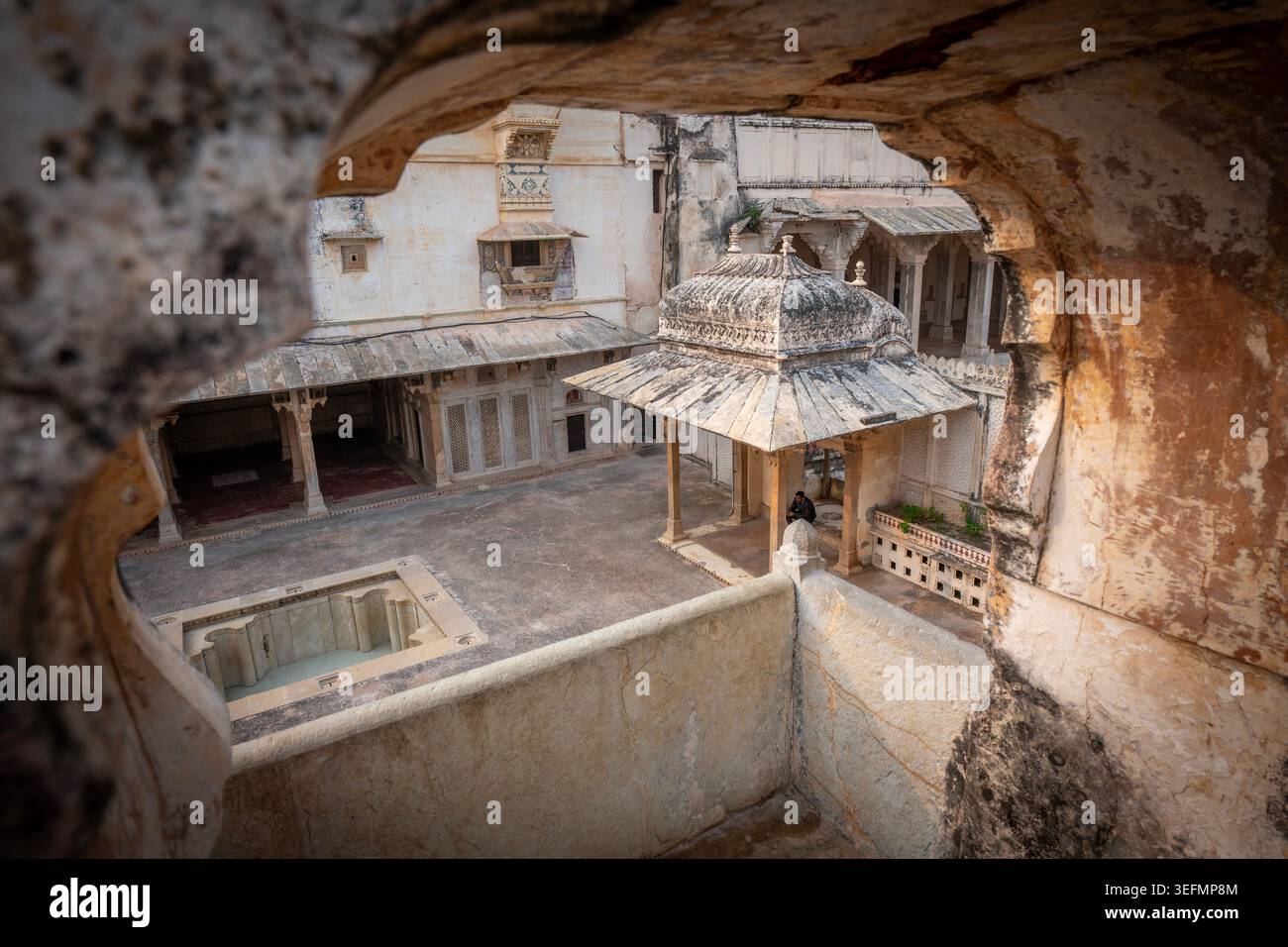 Bundi Palace Foto Stock