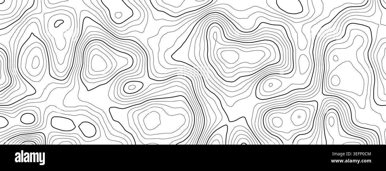 Radar oceanico nautico con mappa del mare e fondale sonar. Vettore topografico da pavimento con navigazione cartografica topografica e profondità marina digitale. Illustrazione Vettoriale