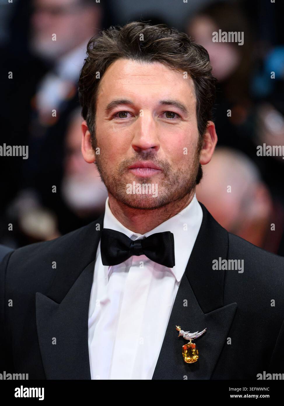 Cannes, Francia. 16 maggio 2026. Miles Teller partecipa alla Paper Tiger Premiere al 79° Festival di Cannes. Crediti: Doug Peters/EMPICS/Alamy Live News Foto Stock