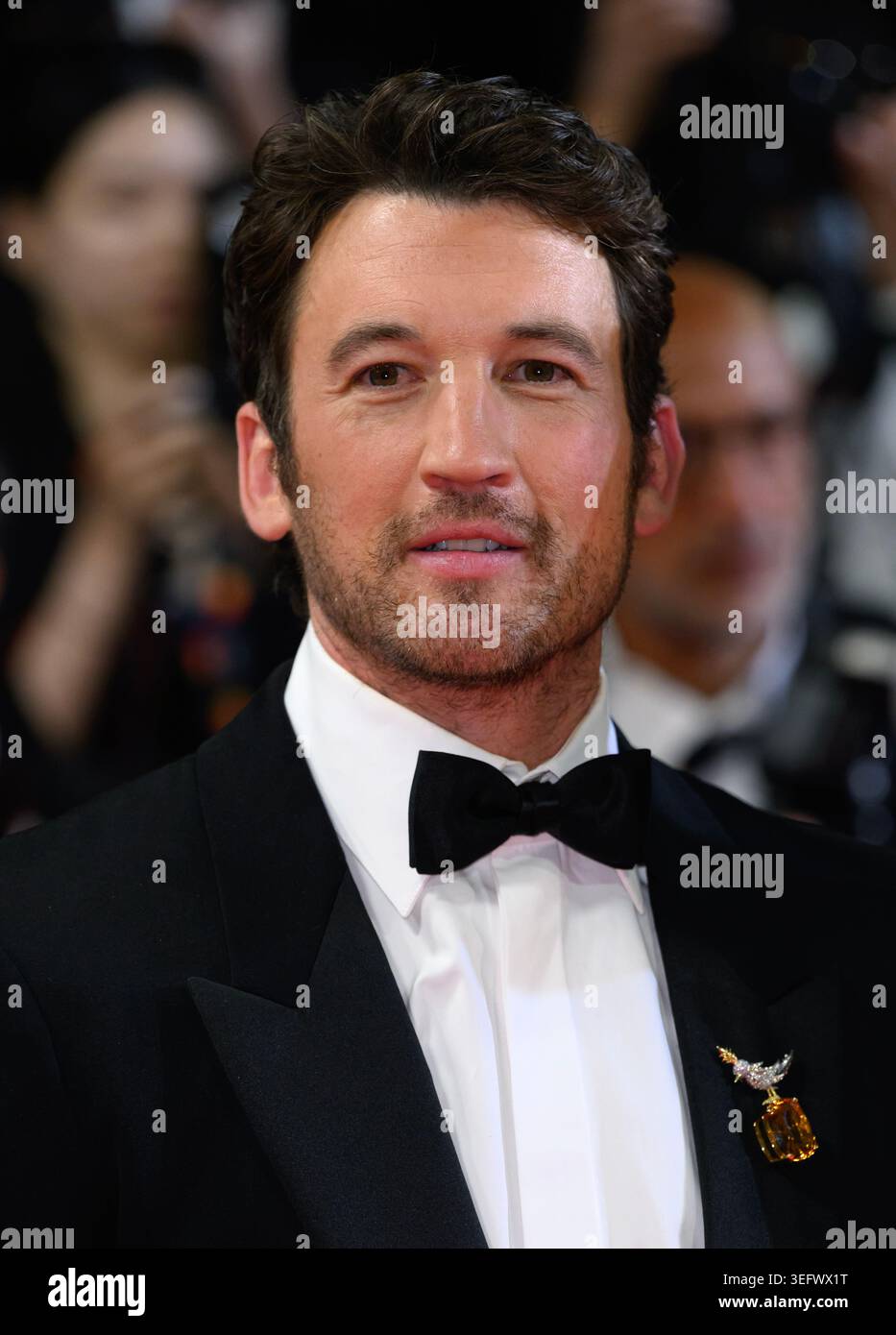 Cannes, Francia. 16 maggio 2026. Miles Teller partecipa alla Paper Tiger Premiere al 79° Festival di Cannes. Crediti: Doug Peters/EMPICS/Alamy Live News Foto Stock