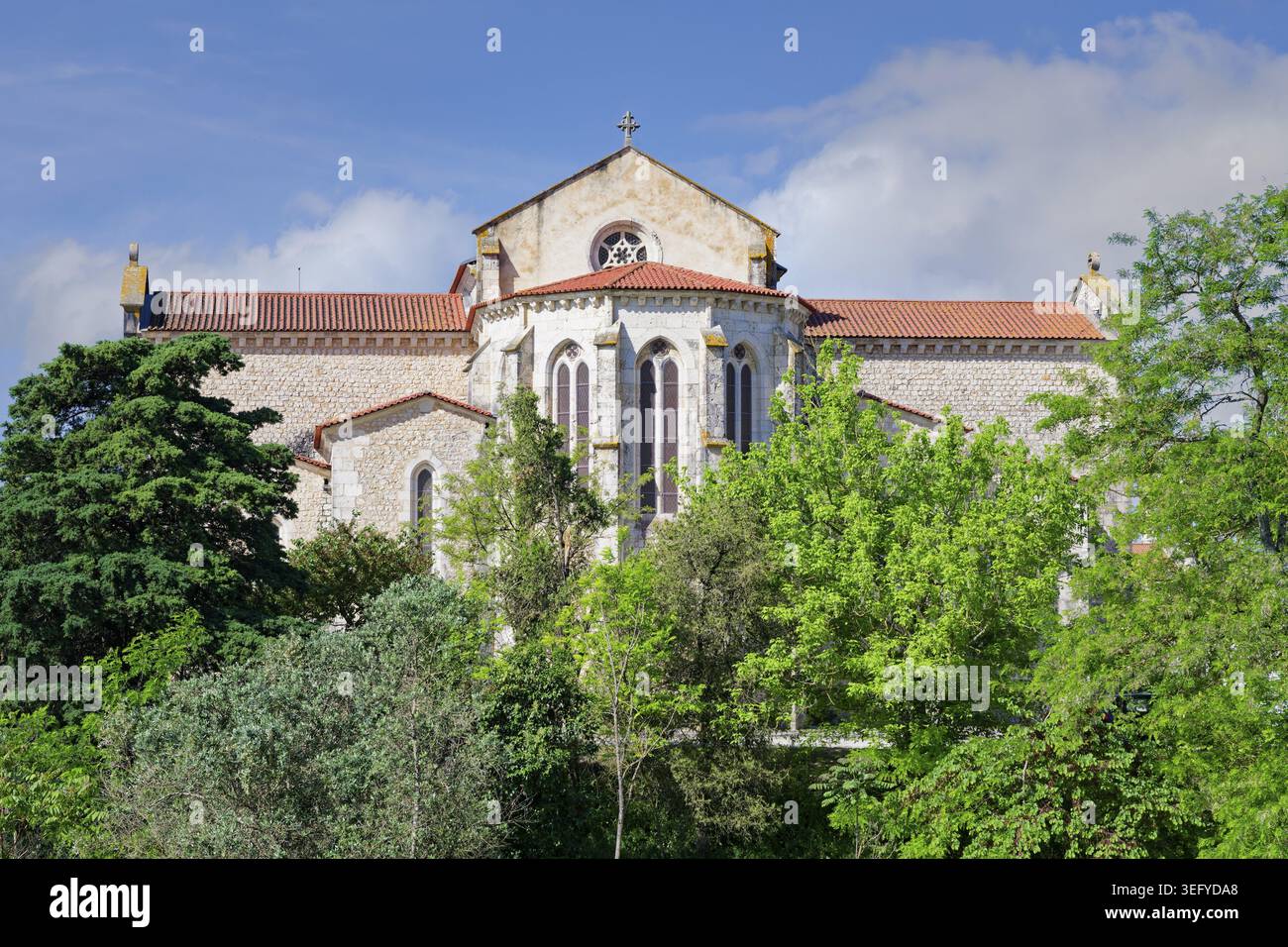 Chiesa e Convento di Santa Clara, Santarem, Ribatejo, Portogallo Foto Stock