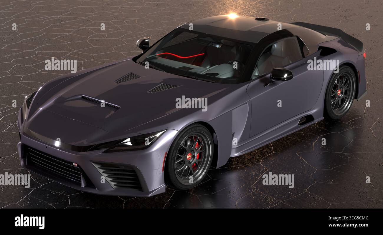 La Toyota GR GT è la nuova supercar di punta della TOYOTA GAZOO Racing Foto Stock