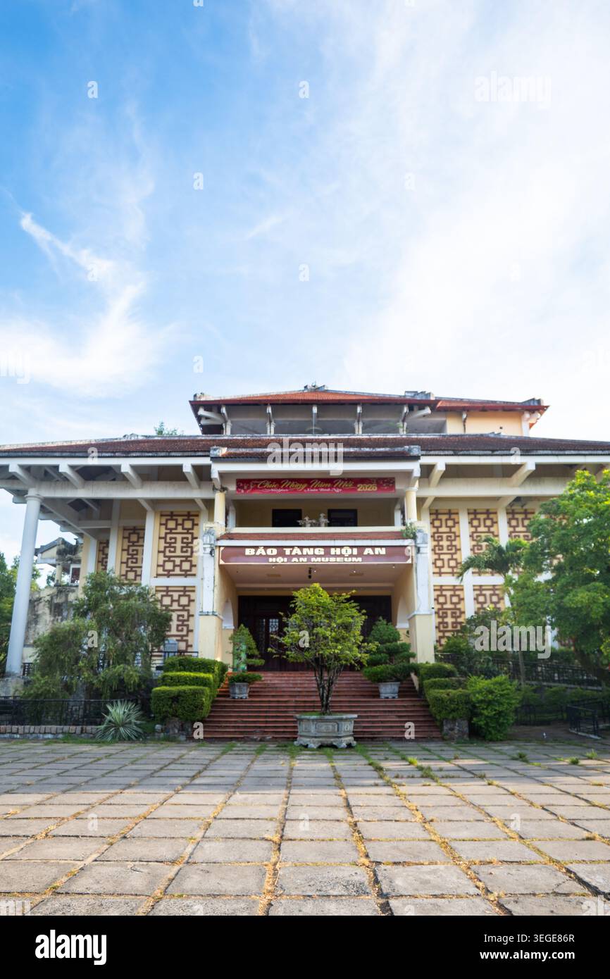 Hoi An, Vietnam - 17 maggio 2026: Museo di storia e cultura di Hoi An, un edificio museale di riferimento a Hoi An, Vietnam Foto Stock