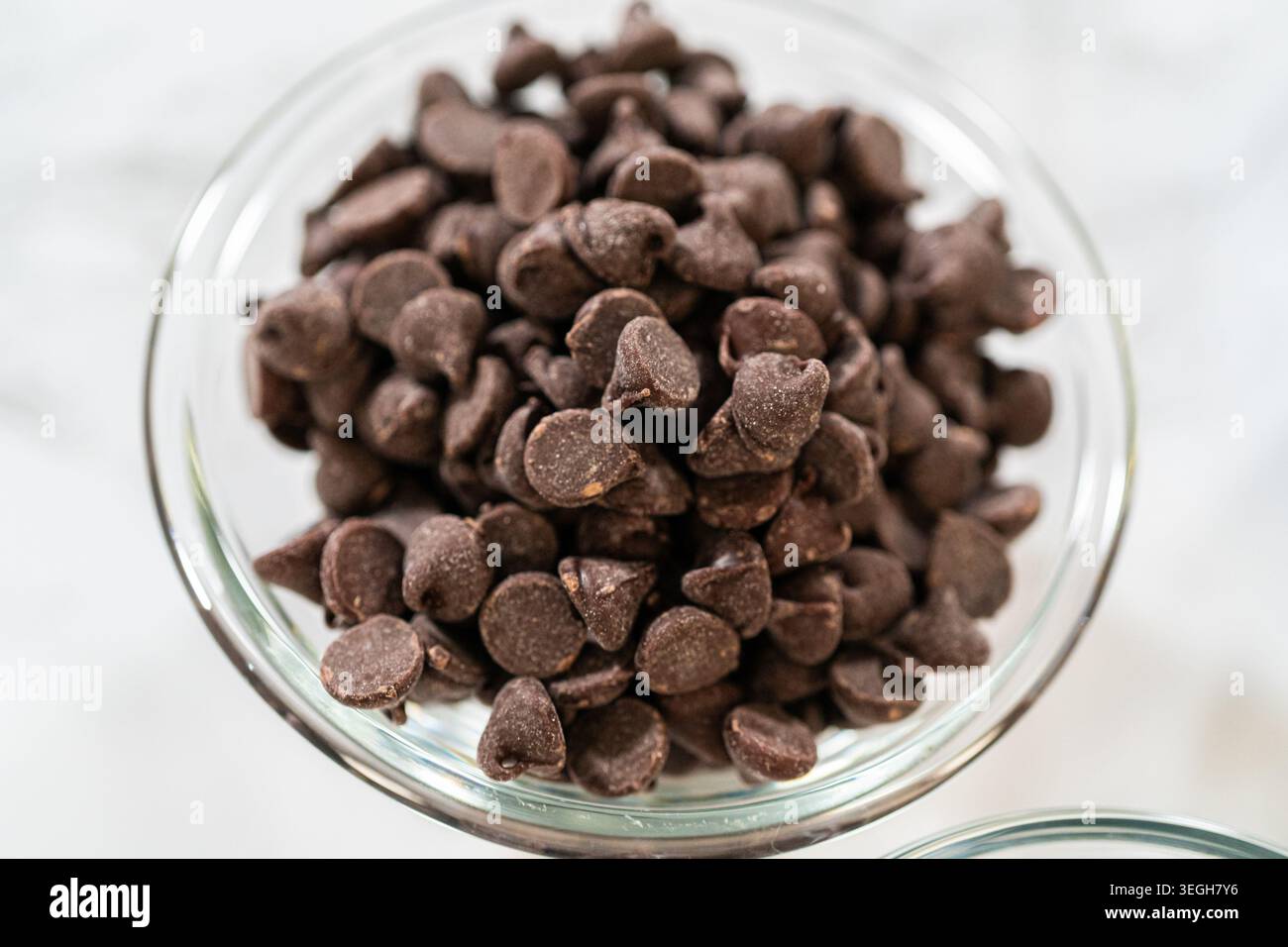 Ricca glassa di cioccolato reale per la decorazione Foto Stock