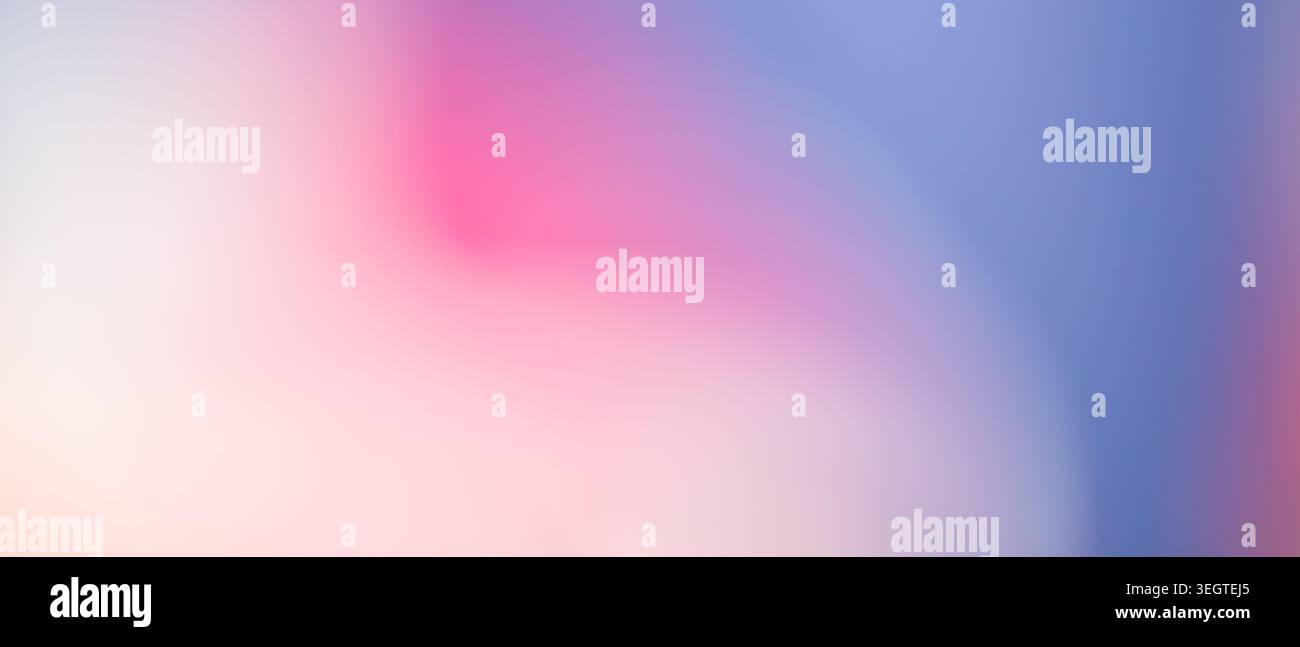 Rosa tenue viola e blu pastello sfondo sfumato astratto Foto Stock