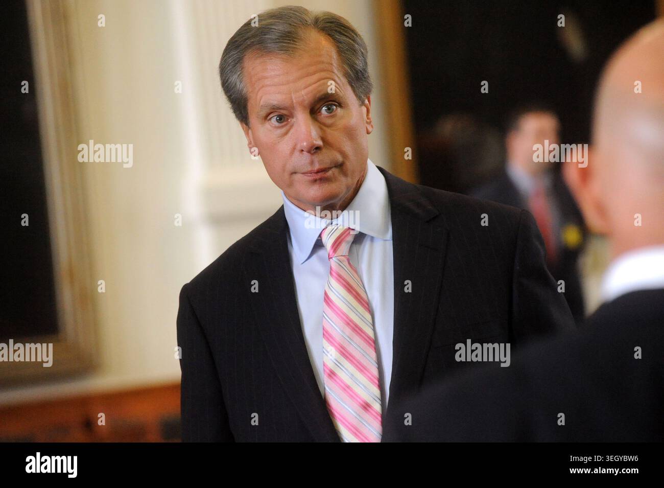 Texas tenente governatore David Dewhurst presso il Texas State Capitol, Austin, Texas, 16 febbraio 2011. (Foto di John Anderson/The Austin Chronicle) Foto Stock