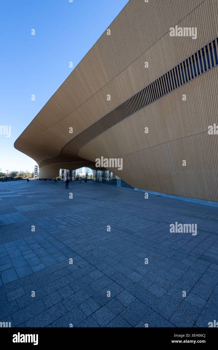 Helsinki Biblioteca Centrale Oodi Foto Stock