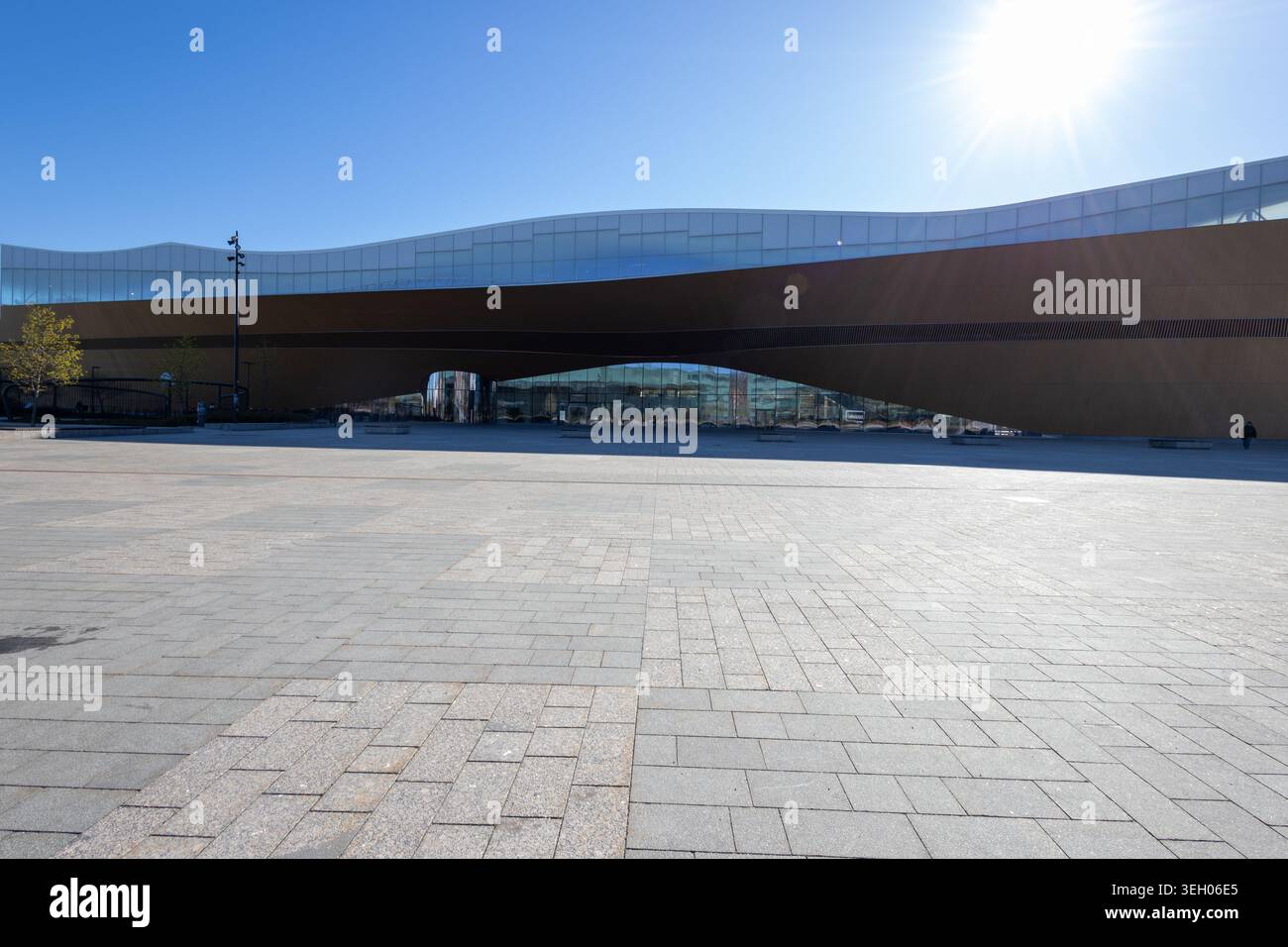 Helsinki Biblioteca Centrale Oodi Foto Stock