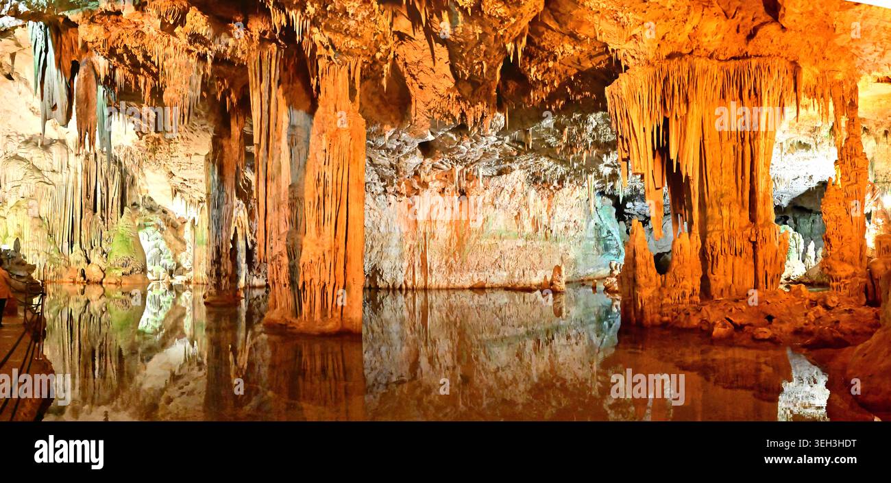 Grotta di Nettuno, Sardegna, Italia Foto Stock