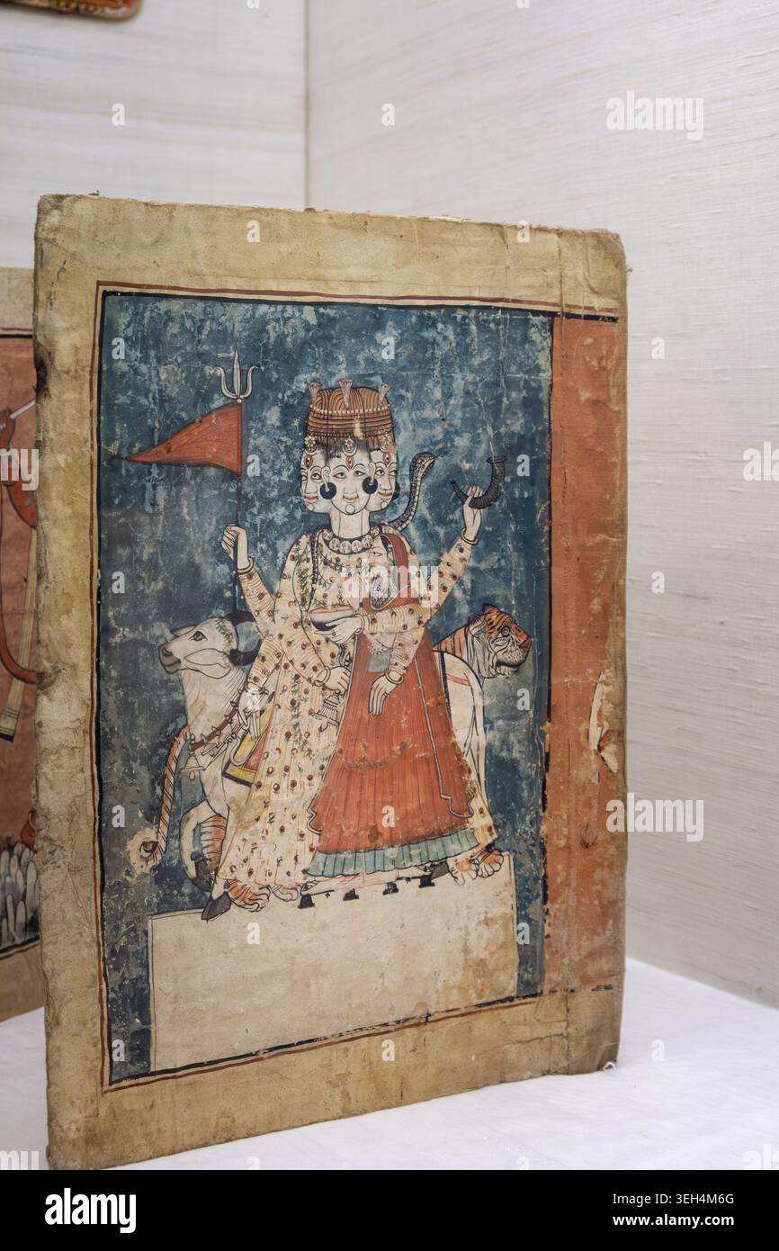 Sadashiva. Mandi, Pahari, metà del XVIII secolo. Foto Stock