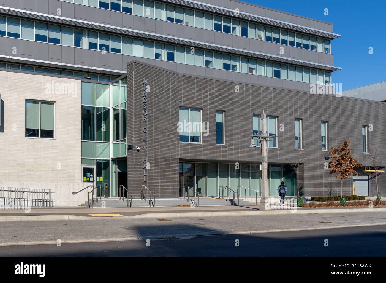 Windsor City Hall a Windsor, Ontario, Canada. Foto Stock